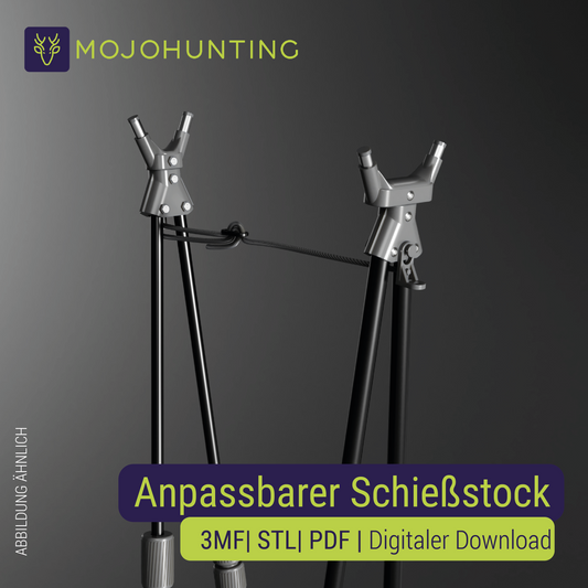 Anpassbarer Schießstock | 3D-Druck-Daten | DEUTSCH