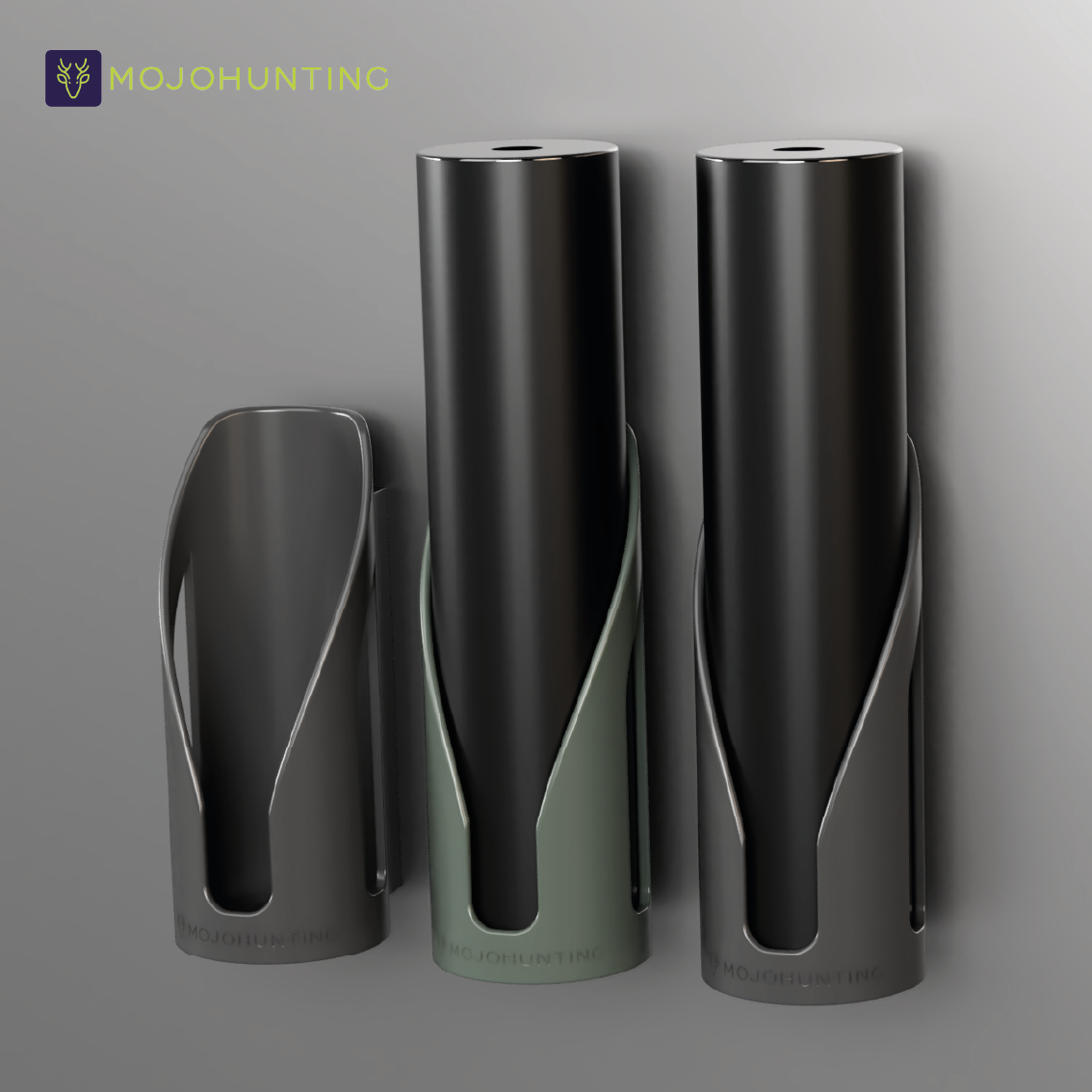 Silencer Holder (magnetic) | 3D printing data | 5 sizes